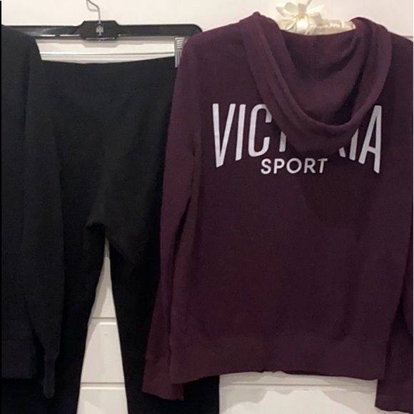 Victoria Sport VSX Sport LOT of 2 VSX Hoodie Sweatshirts & Joggers Matching Set - Picture 8 of 13